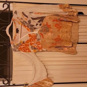 HALE BOB BEAUTIFUL BEADED BLOUSE